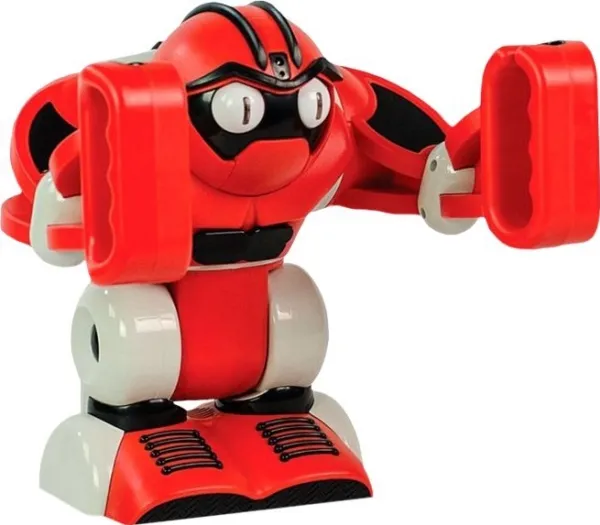 Boombot Puff n' Tuff interaktiv lekerobot, rød, for gutter 5+ år