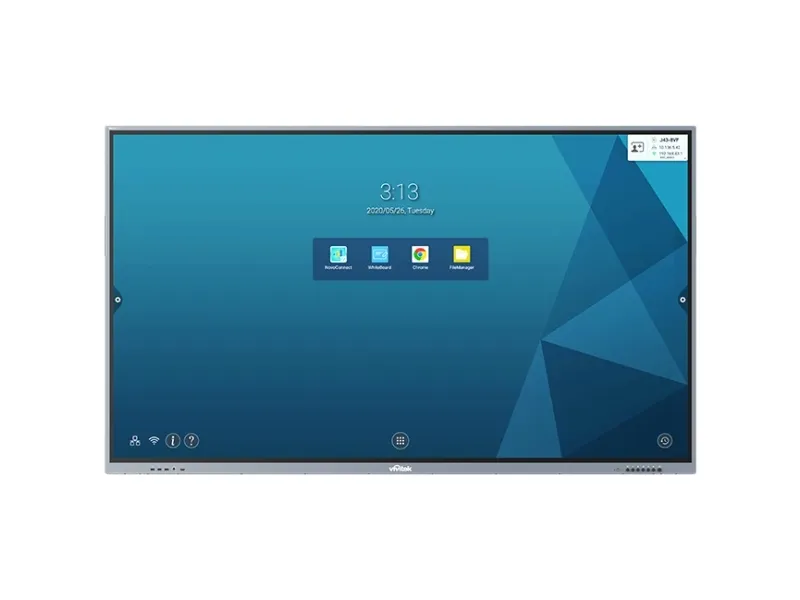 Vivitek NovoTouch BK860i - 86 Diagonalklasse - 4K UHD (2160p) 3840 x 2160