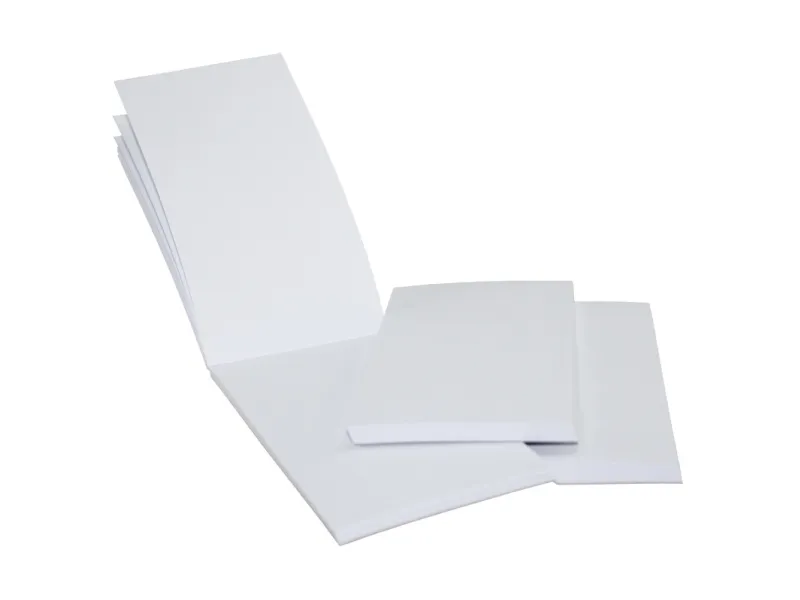 Restaurantblok 6,5x13cm Hvid - (15 stk.)