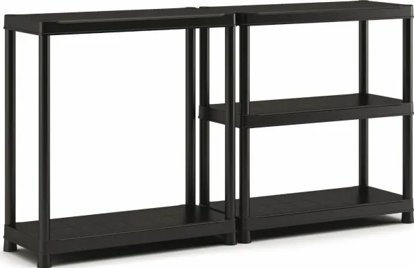 KETER plastreol med 5 hyller XL 90 x 60 x 187 cm IT