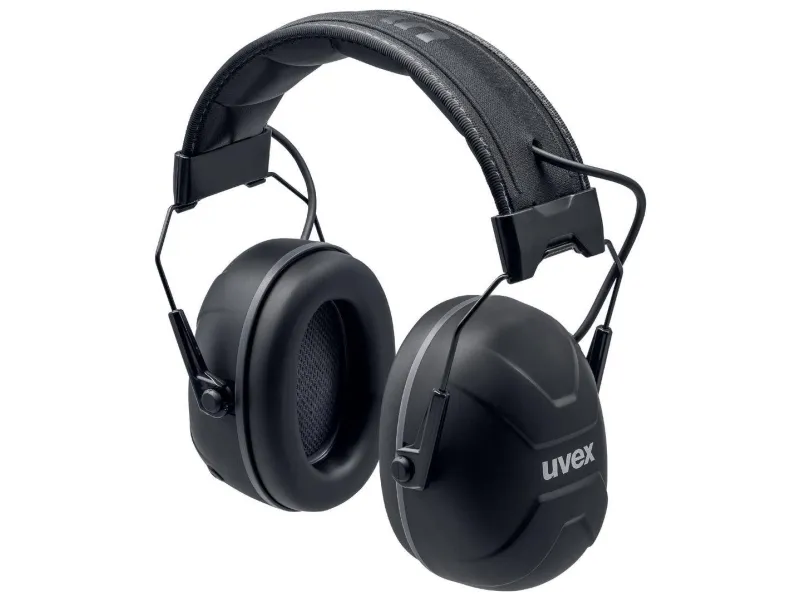 uvex capsule hørselsvern aXess one, svart Bluetooth, dobbel tilkoblingsmodus, to mikrofoner, - 1 stk (2640001)