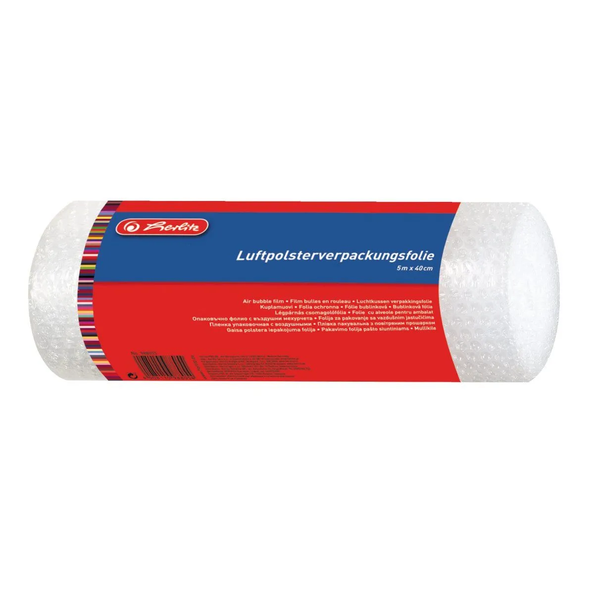 Herlitz 11387255, Gjennomsiktig, Polyethylen, 40 cm, 5 m, 1 stykker