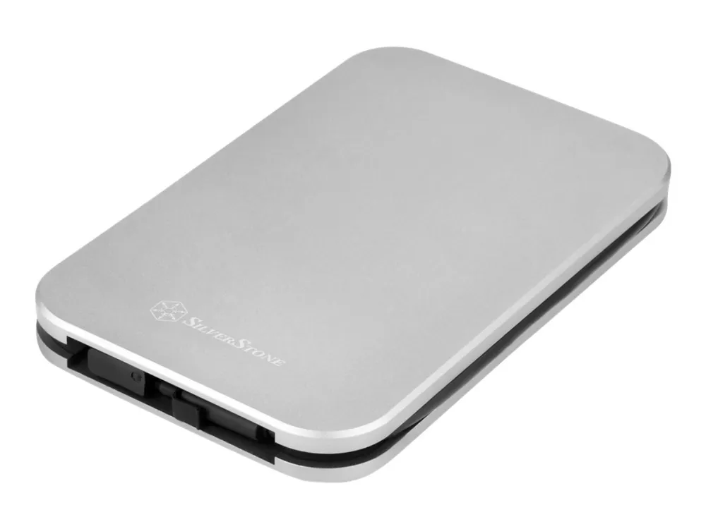 SilverStone Mammoth Series MMS02 - Lagringspakke - 2,5 - SATA 6Gb/s - USB 3.1 (Gen 2) - brunsvart