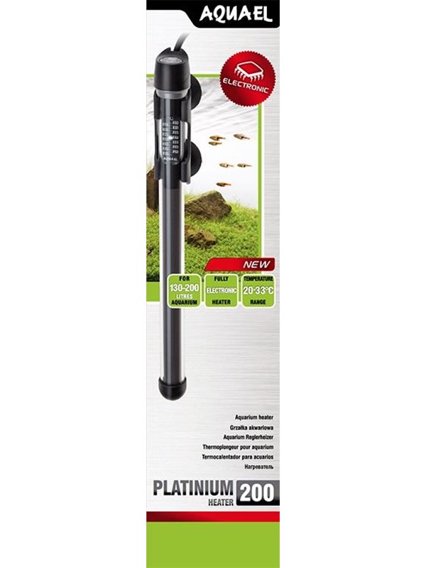 AQUAEL Platinium Aquarium Heater 200W