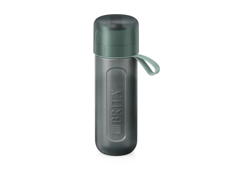 Brita 1052249, Vannfiltreringsflaske, 0,6 l, Grønn, Grå