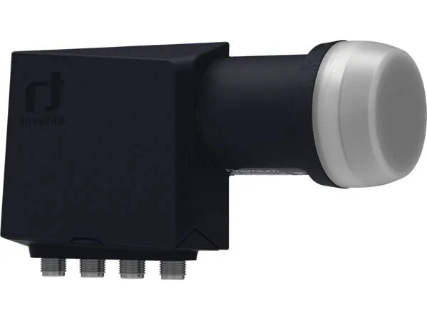 Inverto IDLP-QTL413 Premium Quattro, Quattro LNB, 0,2 dB, Svart, 4 cm, 180 g, 86 mm