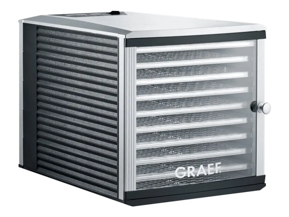 Graef Chef's Line DA510 - Matdehydrator - 630 W - sølv