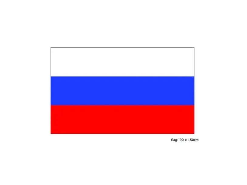 Russlandsflagg 90 x 150