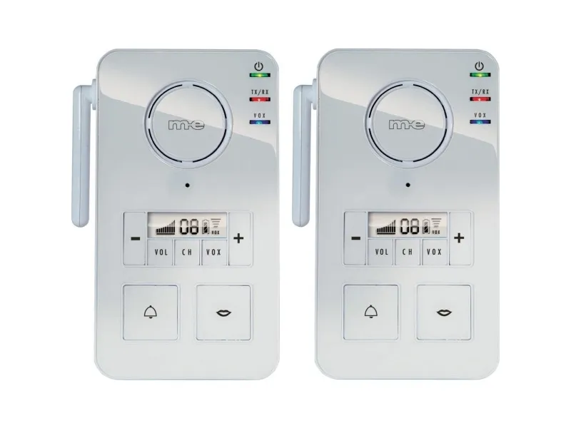M-E MODERN-ELECTRONICS Radio Intercom FS 2.1 Hvit (FS 2.1) - Uten batteri