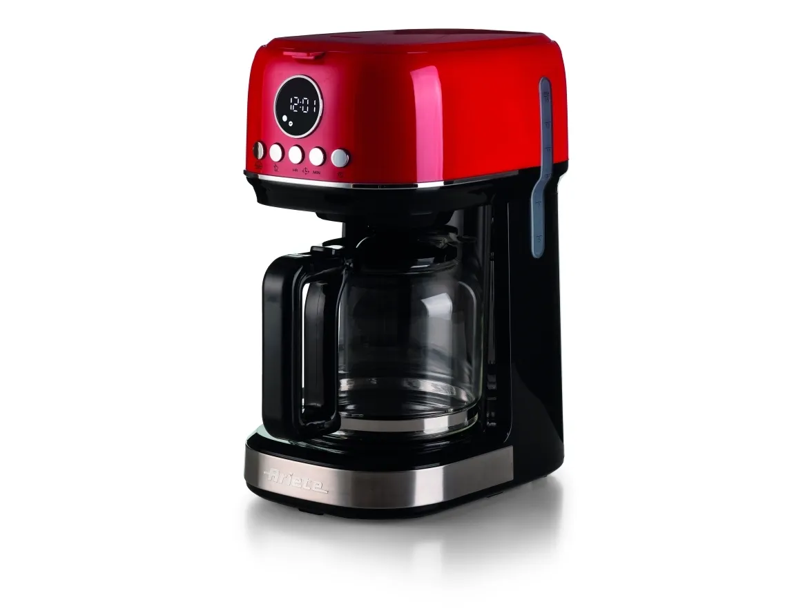 Ariete 1396/00, Kaffebrygger (drypp), 1,5 l, Malt kaffe, 900 W, Rød