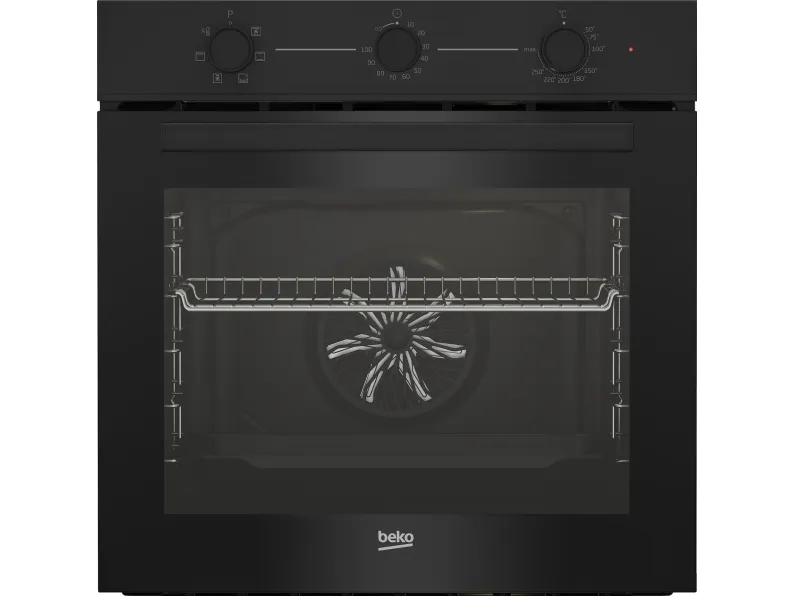 Beko b100 BBIE11100B, Medium, Elektrisk ovn, 72 l, 2400 W, 72 l, Vifteassistert