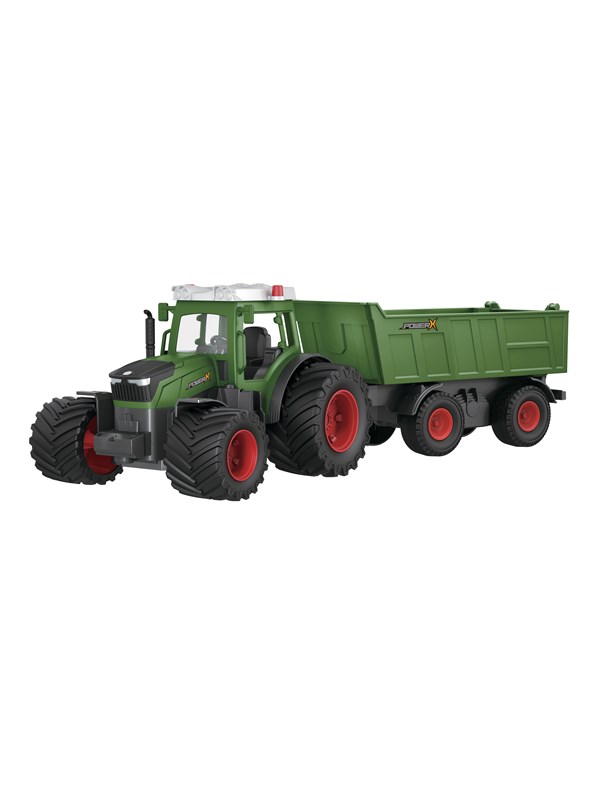 Power X RC Tractor with Trailer