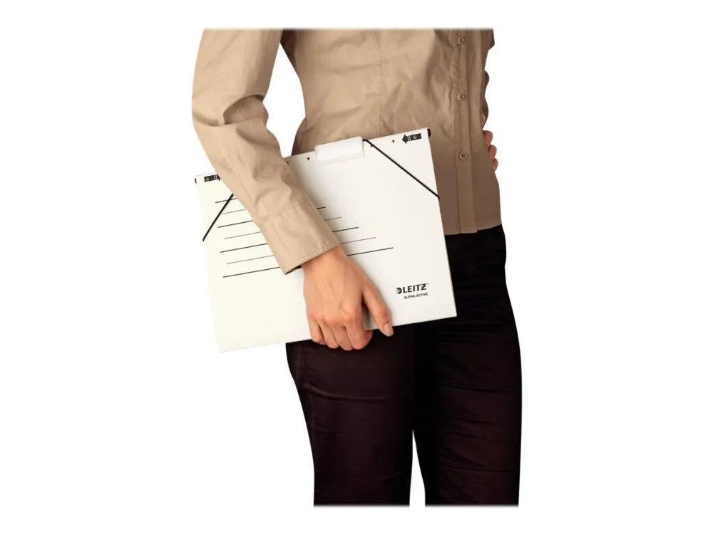 Leitz ALPHA Active - Hengeperm - for A4 (210 x 297 mm) - hvit