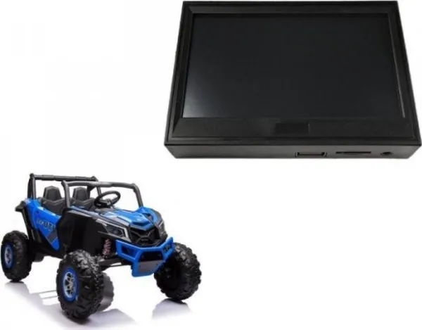 Lean Cars Panel muzyczny LCD Do Auta na Akkumulator XMX613 24V