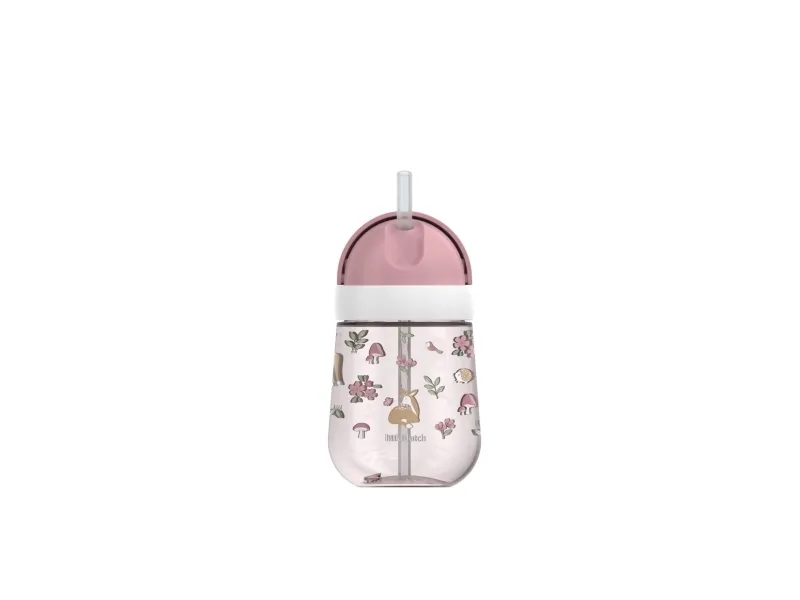 Little Dutch 108014065406, Kopp med sugerør, 9 måned(er), Rosa, Jente, Fairy Garden, 300 ml