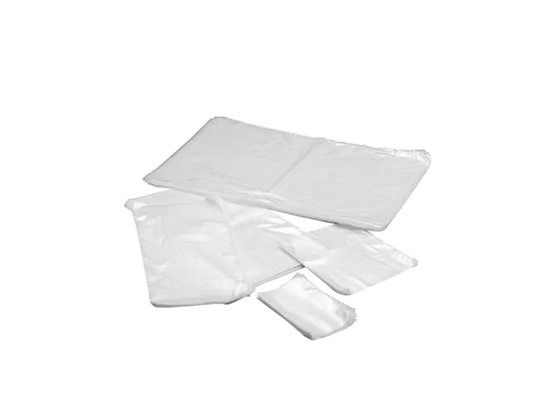 Plastikpose, 50 µm, 150 x 150 mm, LD-PE transparent, karton a 1000 stk Fødevaregodkendt