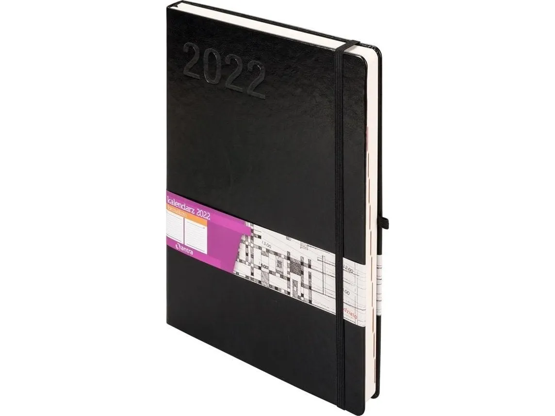 Notatbok A5 prikker Formalism Black ANTRA