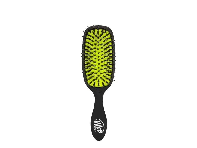 WET BRUSH WETBRUSH RETAIL SHINE ENHANCER svart hårbørste med villsvinbust