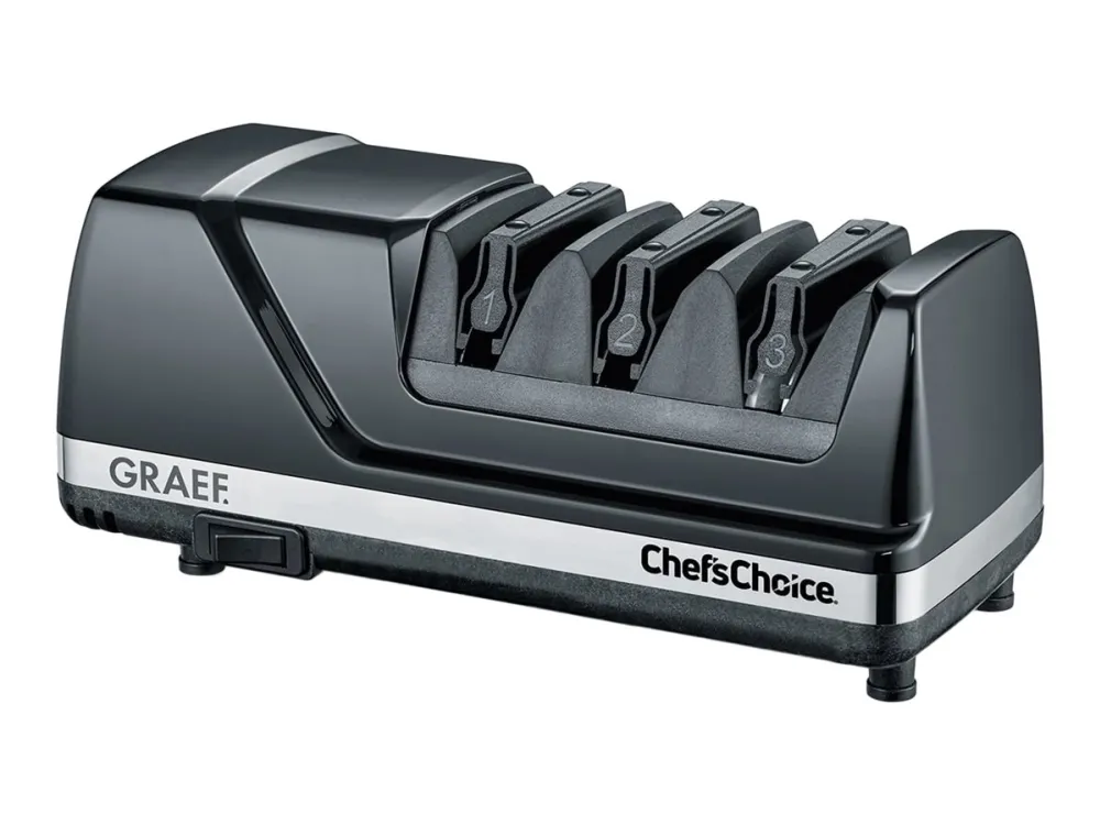 Graef CX125 knivsliper 15° slipevinkel / SlicedKitchen svart