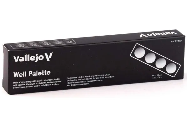 Vallejo B90004 - Well Palette med magnetfeste