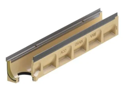 ACO V100S SEAL IN 1000 mm rende 0.0.2 m/galv. karm/udløb, u/rist