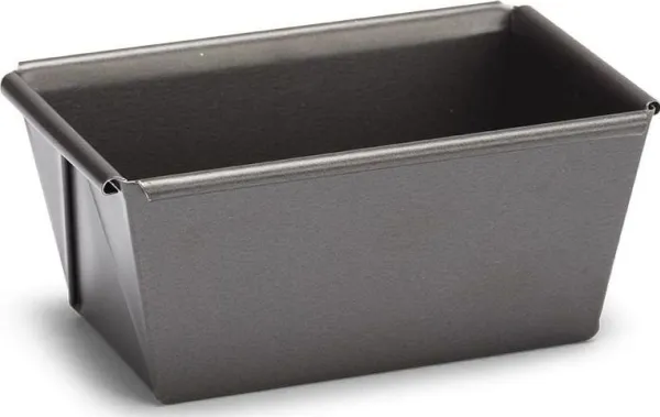 Patisse brødform 10×7 cm, mørkegrått stål