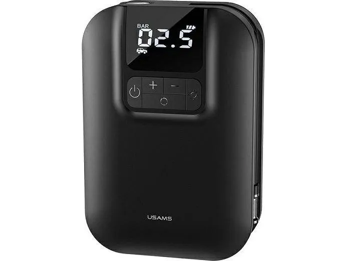 USAMS Mini Pump US-ZB215 luftpumpe til bil 5000mAh CQBZB21501