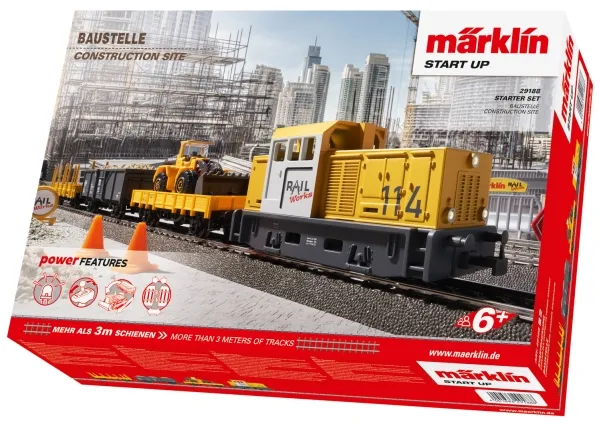 Märklin 29188, Jernbane- og togmodell, Monteringssett, HO (1:87), Alle kjønn, Metall, Plast, 6 år