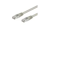 Goobay 50128, 2 m, Cat5e, F/UTP (FTP), RJ-45, RJ-45, Grå