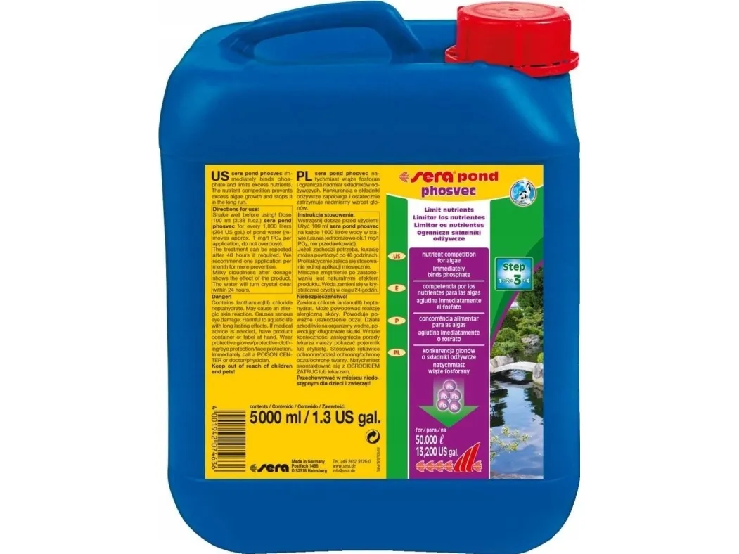 Sera Pond phosvec 5.000 ml