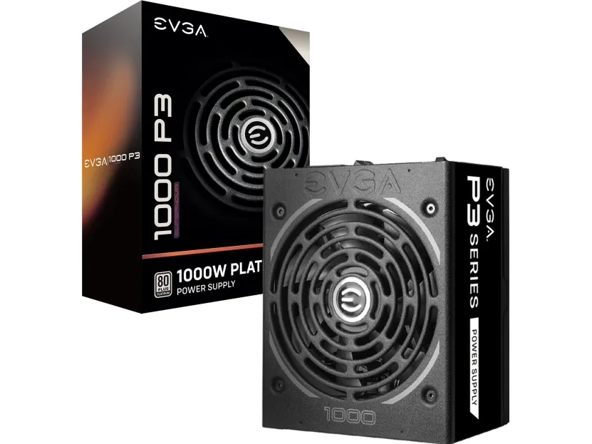 EVGA - Strømforsyning (intern) - 80 PLUS Platinum - aktiv PFC