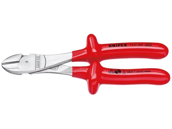 Knipex Knipex-Werk 74 07 250 VDE Kraft sidekutter med skråkant 250 mm