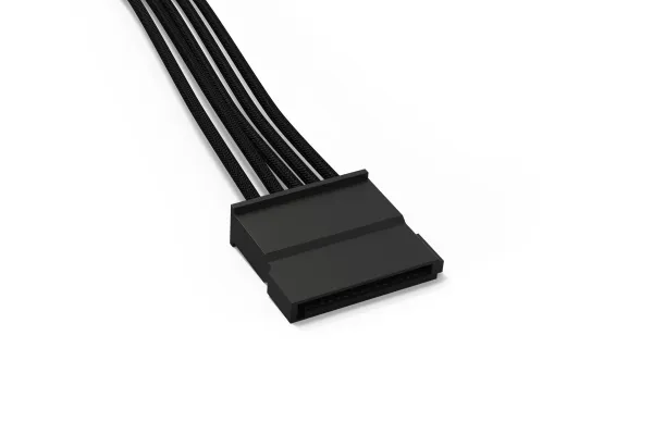 be quiet! S-ATA POWER CABLE CS-3310 - Strømkabel - SATA-strøm - 30 cm - svart