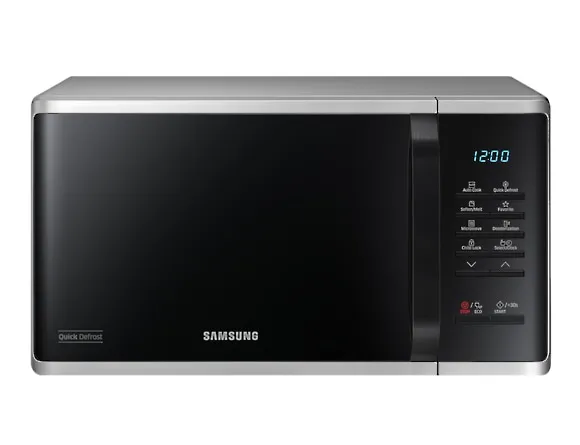 Samsung MS23K3513AS, Benkeplate, Solo mikrobølge ovn, 23 l, 800 W, Innebygd skjerm, LED