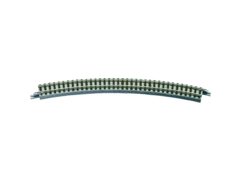 7297015 Z Rokuhan spor (med ballast) bøyespor 30° 270 mm 6 stk