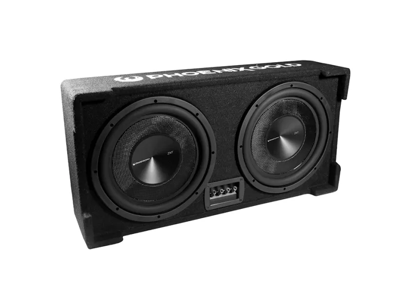 Phoenix Gold 2X12 1000W RMS 2Ohm passiv sub. box