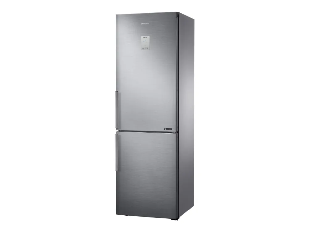Samsung Serie 3000 RB33J3515S9 - Kjøleskap/fryser - bunnfryser - bredde: 59.5 cm - dybde: 73.5 cm - høyde: 185 cm - 339 liter - Klasse E - foredlet inox