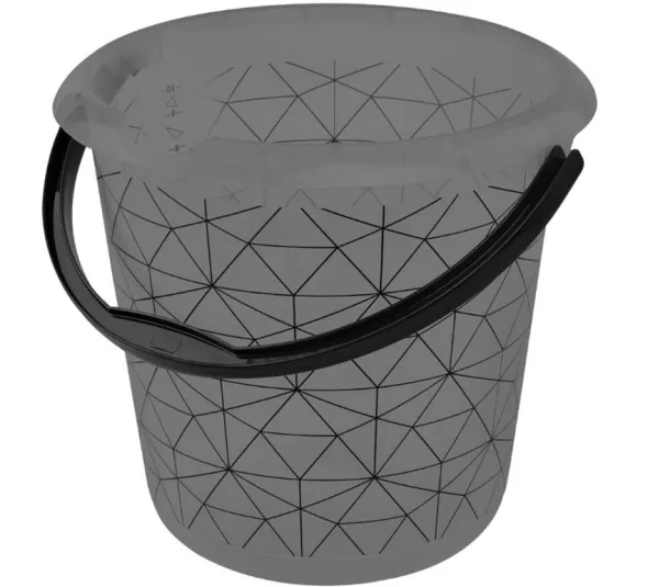 Shimano Spania dekorasjon 10L Ilvie Polygon Ø30x28 cm klar beholder 4052396081206