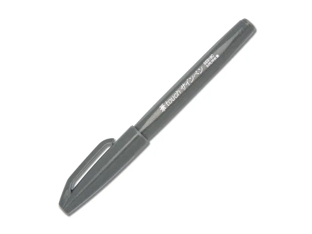 Pentel SES15C-N, Grå, Grå, Rund, Vannbasert blekk, 1 stk