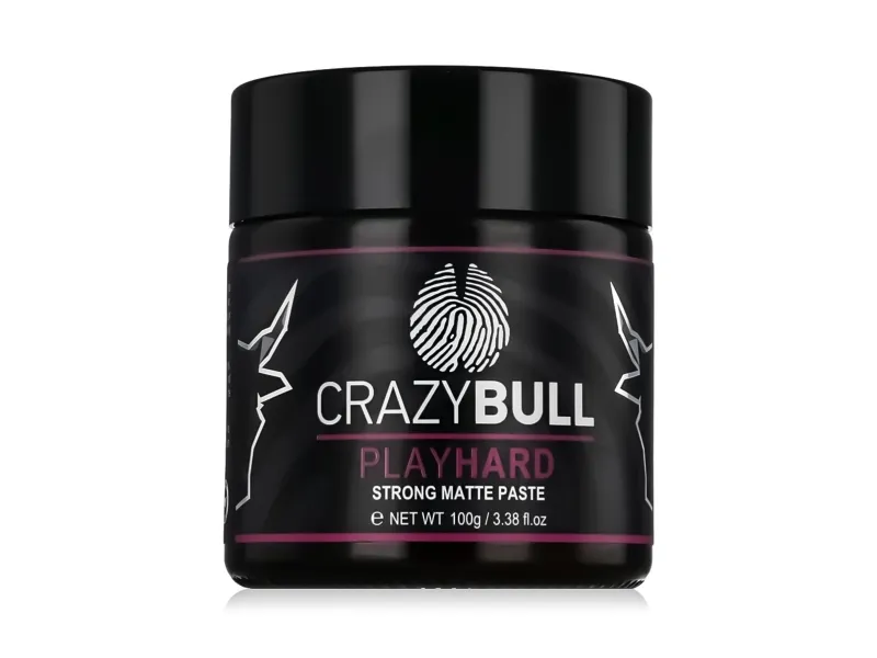 CrazyBull Play Hard Strong Matte Paste 100 g
