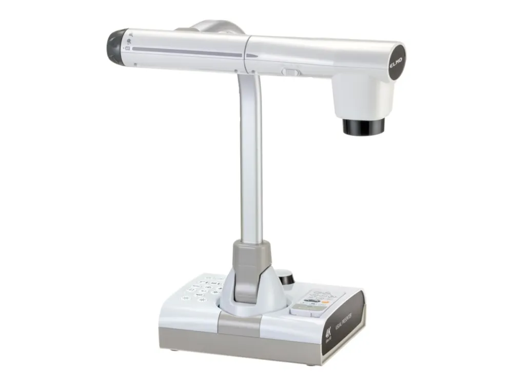 Elmo L-12G dokumentkamera (4K-UHD, justerbar arm og kamerahode, HDMI, USB)