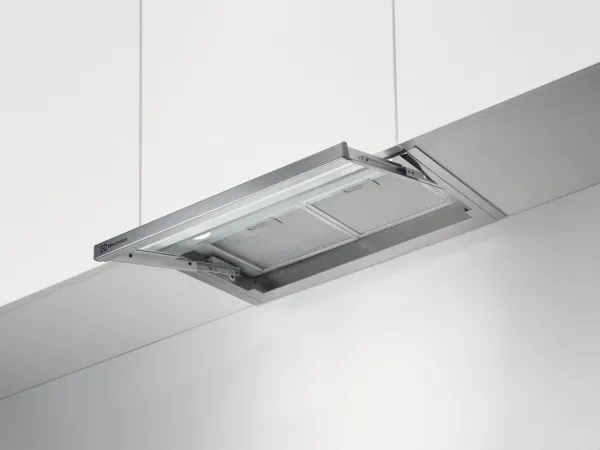 Electrolux LFP536X, 600 m³/t, Ducted/Resirkulerende, C, A, D, 68 dB