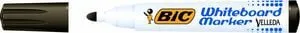 BIC VELLEDA 1701 - Markør - for whiteboard - svart, rød, blå, grønn - alkoholbasert blekk - 1.5 mm (en pakke 4)