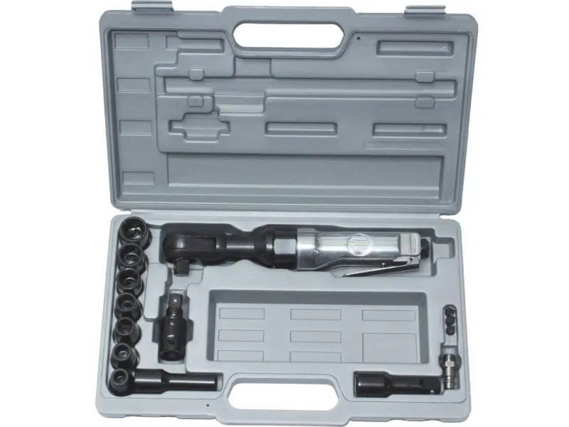 Aerotec AeroTEC 201354 krom trykkluft skralle-nøkkel 1/2 (12,5 mm) 6,3 bar, koffert