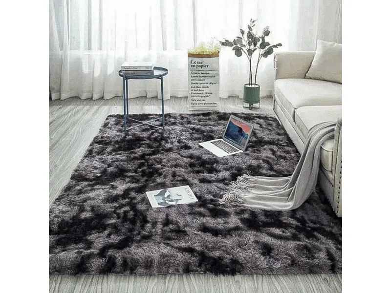 Strado Ombre Shaggy teppe 160x230 OmbreGrey (mørk grå) universell