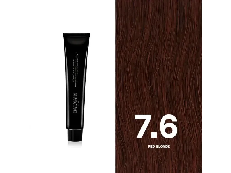 Balmain Professionnel Couleurs Couture permanent hårfarge 7.6 Red Blonde 60 ml