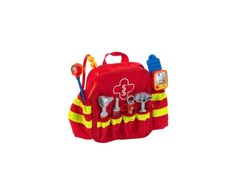 Theo Klein Rescue Team Max & Dr. Kim Rescue Backpack, Bygning, 3 år