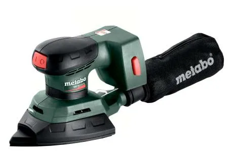 Metabo SM 18 LTX BL, Eksentersliper, Sort, Grønn, Rød, Børsteløs, 4000 RPM, 10000 RPM, 2 mm