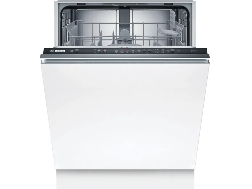 Bosch Serie 2 SMV25AX06E, Fullstendig innebygget, Full størrelse (60 cm), Svart, Knapper, 1,75 m, 1,65 m