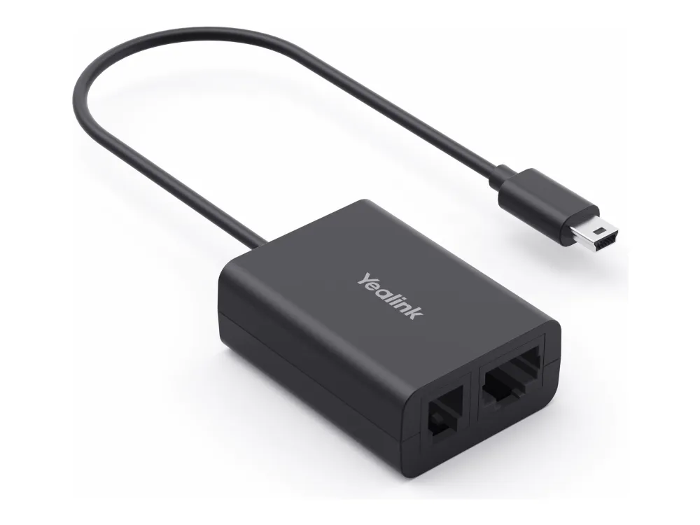 Yealink EHS62 - Adapter for trådløse hodetelefoner for trådløs hodemikrotelefon, VoIP-telefon
